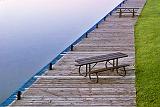 Canal Picnic Tables At Dawn_DSCF03581